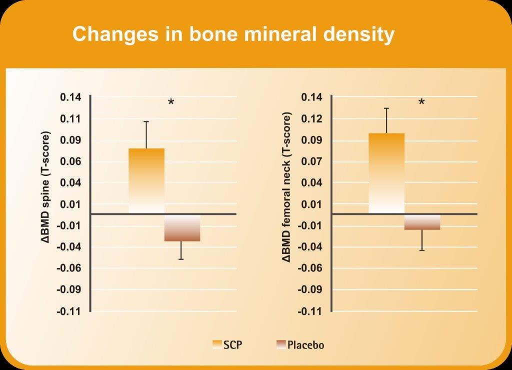 Changes in Bone Mineral Density