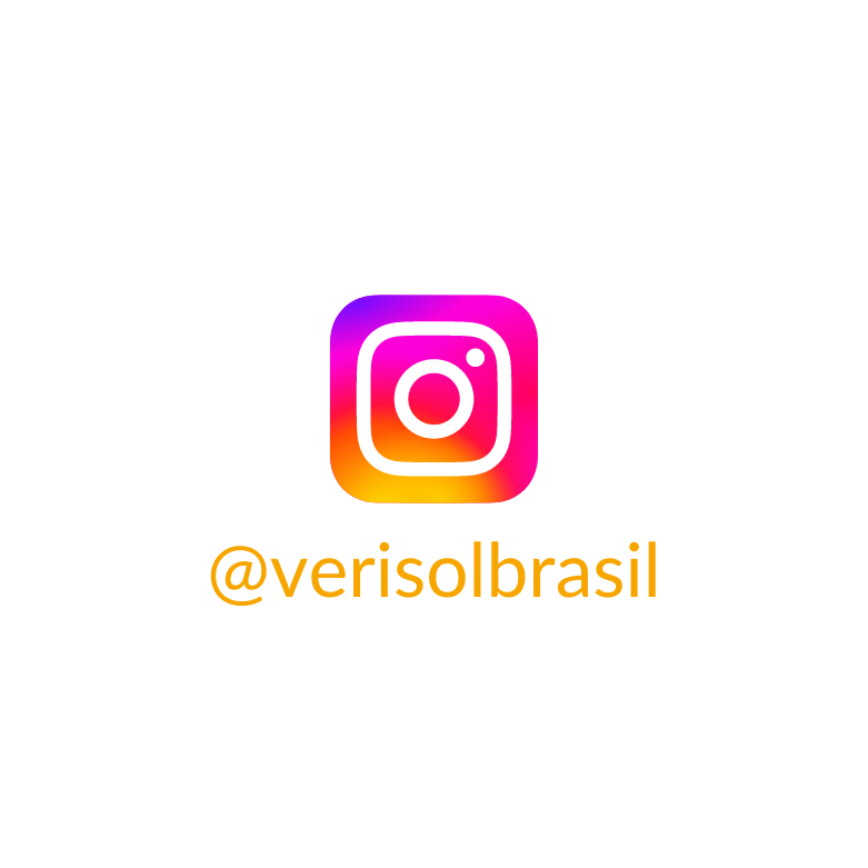 Address of brasilian verisol instagram page with icon