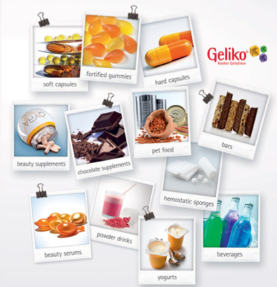 Gelatinas e Colágenos Kosher GELITA