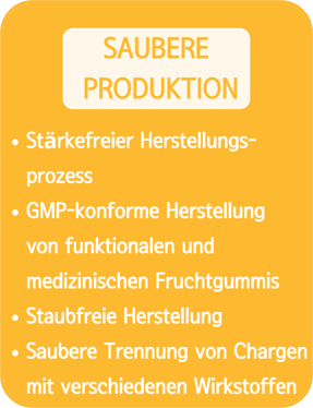 Saubere Produktion