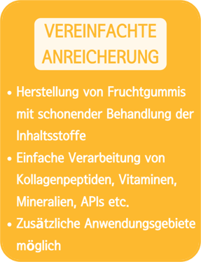 Vereinfachte Anreicherung
