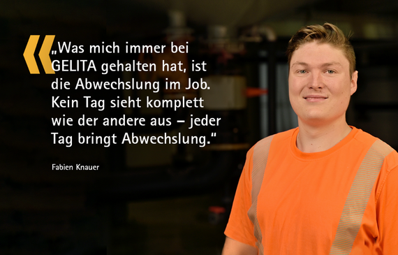 Ein Mitarbeiter berichtet über das Arbeiten im Werk