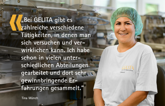 Eine Mitarbeiterin berichtet über das Arbeiten im Werk Eberbach