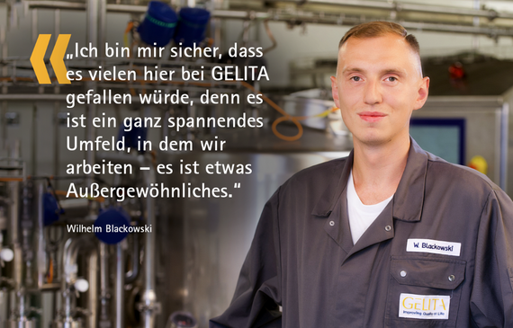 Ein Mitarbeiter berichtet über das Arbeiten im Werk