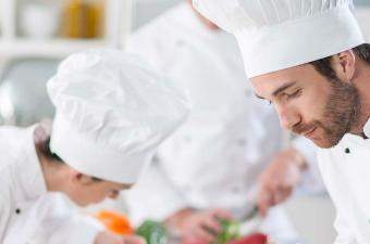 Cooks at work GELITA Eberbach