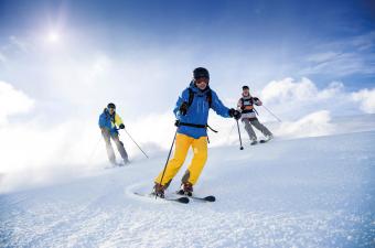 Ski Sehnen und Bänder